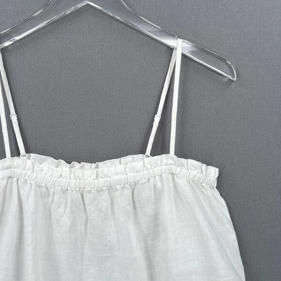 ARITZIA WILFRED Vermeer Linen Camisole Womens Small White Sleeveless Tank NWT - Picture 6 of 15